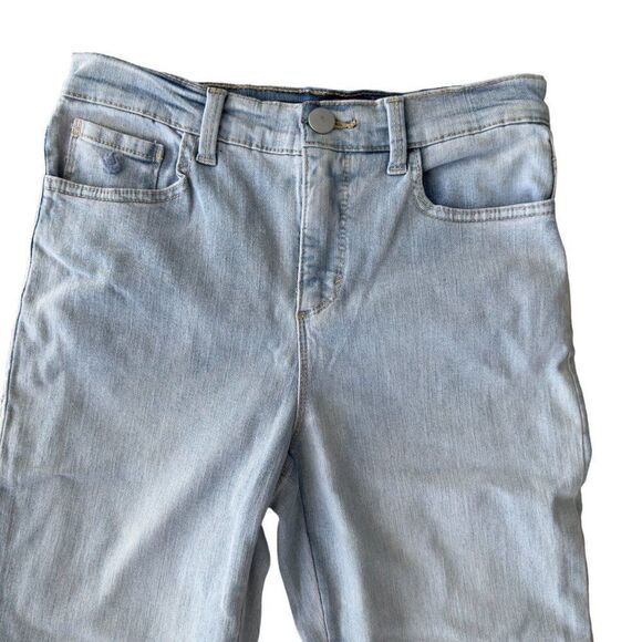 Gloria Vanderbilt Amanda Capris Denim Light Wash DGVB4957 Women's 4 - Picture 6 of 11